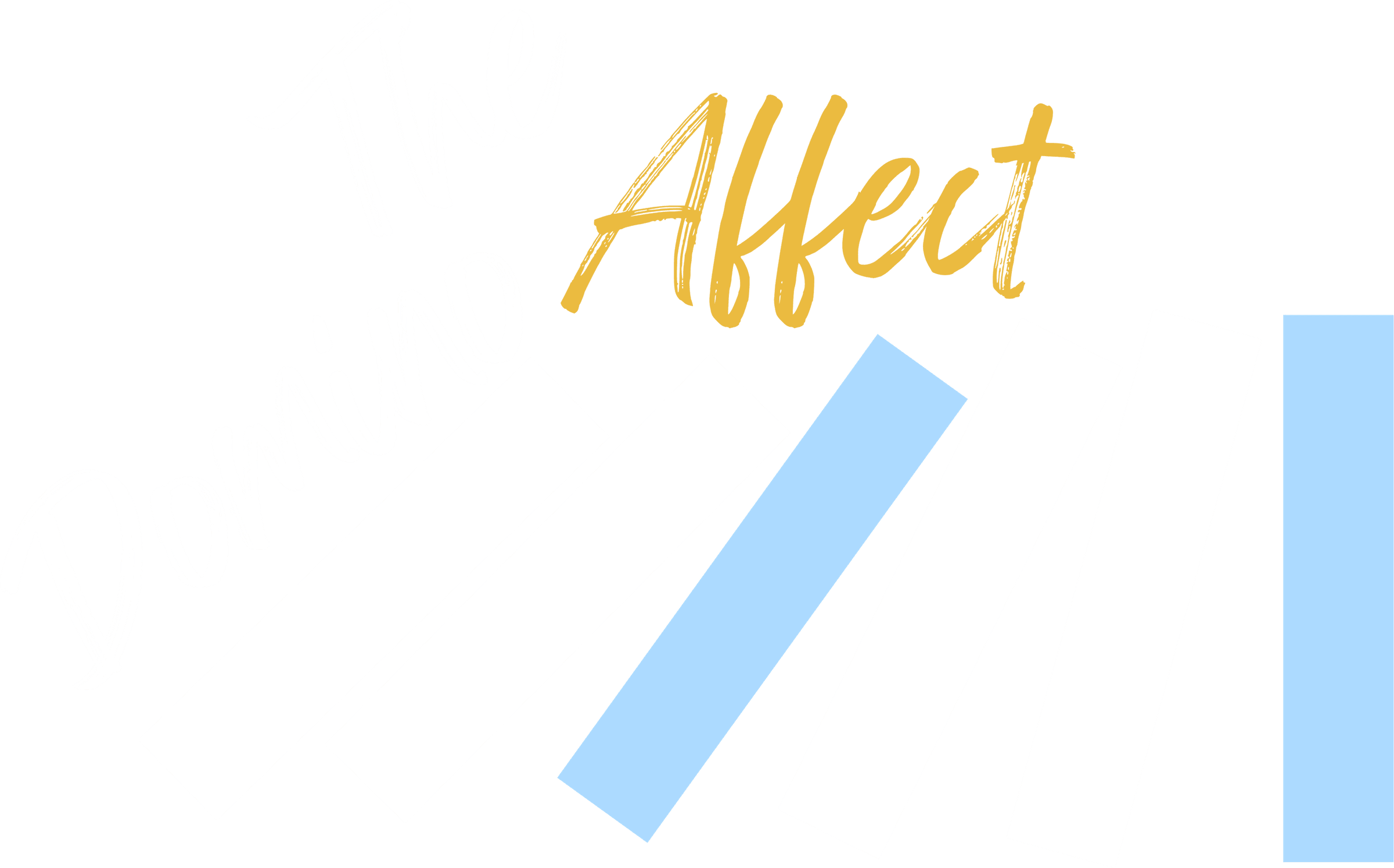 The Domino Affect logo with a row of falling dominoes